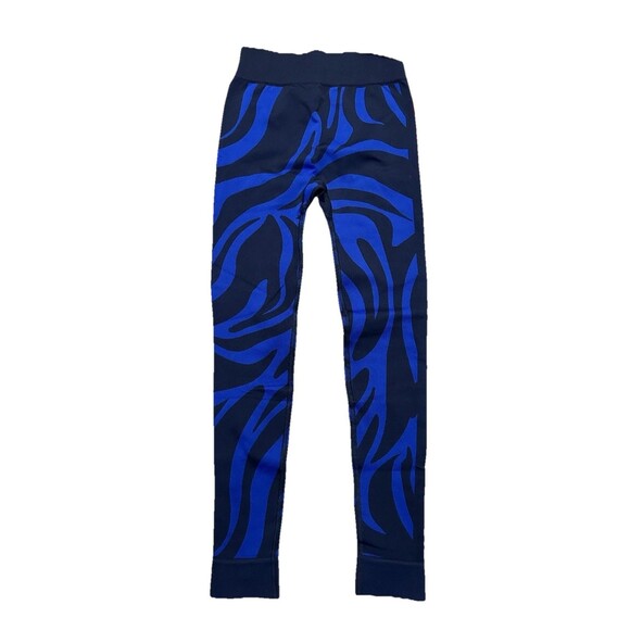 Sweaty Betty $118 Jacquard Base Layer Leggings S Animal Print Thermal Ski Winter - Picture 4 of 9